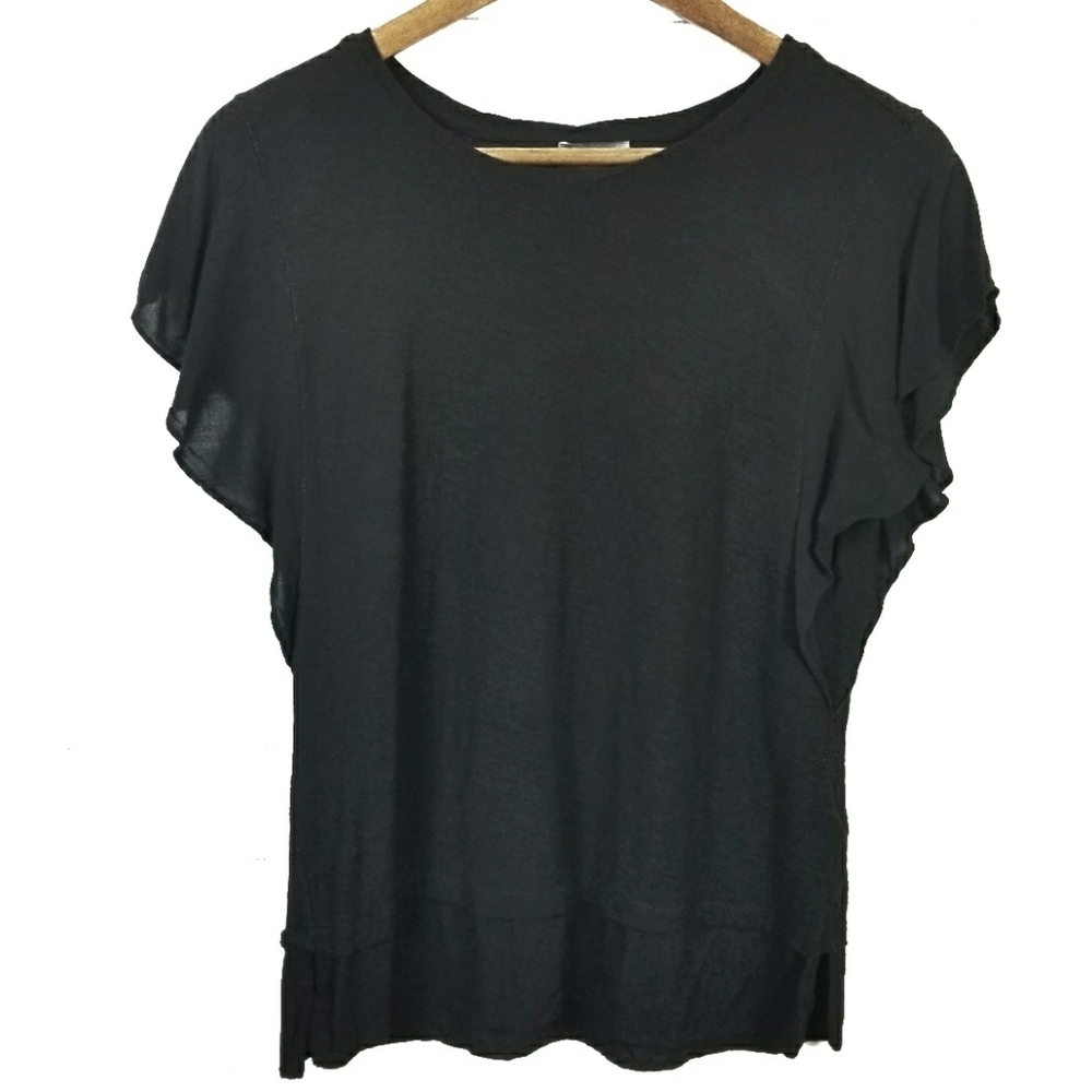 Vince Camuto‎ Short Sleeve Career Top Blouse Small